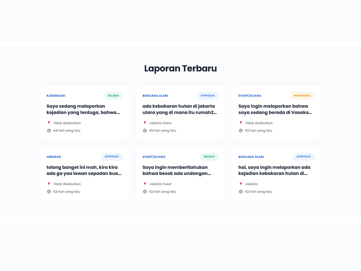 Lapor PMII Screenshot 1